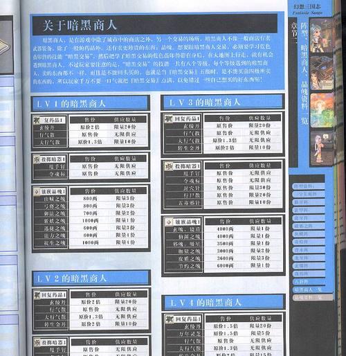 《幻想三国RPG攻略指南》（掌握胜利的关键技巧与策略）